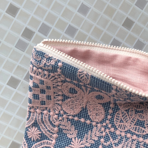 mina perhonen forest tile フラットポーチ ミナペルホネン の