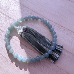 全宗派共通✳︎本式108珠念珠✳︎ブルーアパタイト✳︎数珠 全宗派共通✳︎本式108珠念珠✳︎ブルーアパタイト✳︎数珠 その他雑貨