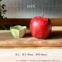 おしゃれ桔梗型豆鉢 　和モダン　マカロンシリーズ5色 4枚目の画像