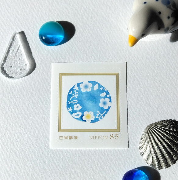 85円切手 海のうた 封筒・便せん armeria 通販 18675353｜Creema(クリーマ)