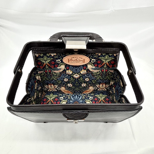 スリムミニダレスバッグ [黒] [シルバー金具] 2way ショルダー