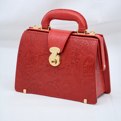 TANIZAWA　ミニダレスバッグ　赤 TANIZAWA ミニダレスバッグ 赤 - メルカリ