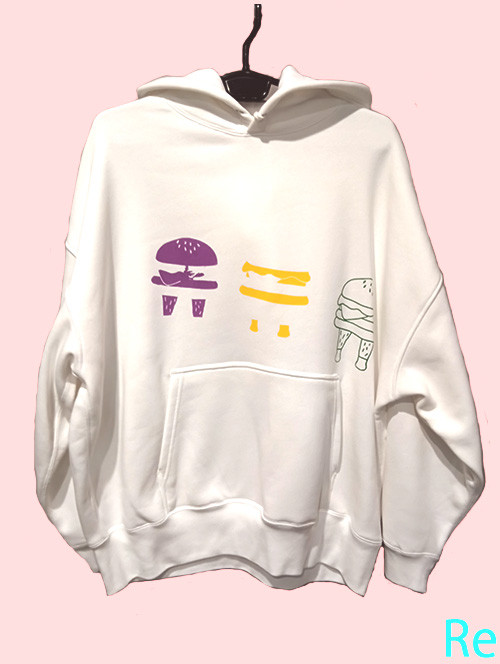 アメリカ　パーカー　ホワイト 4,760円