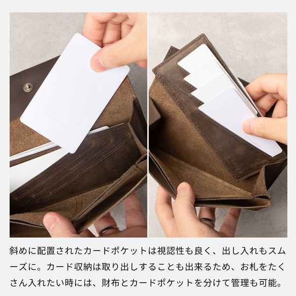 男士超薄大容量真皮皮夾，HAW025 第16張的照片