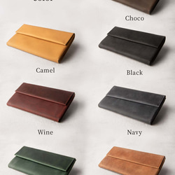 男士超薄大容量真皮皮夾，HAW025 第19張的照片