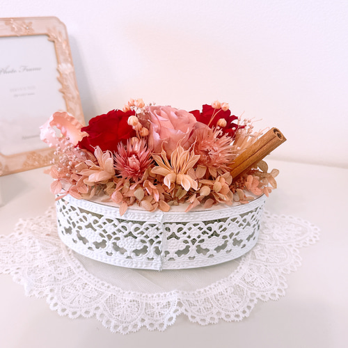 かわいい!!】ロマンティックローズのエレガント特大フラワーリース