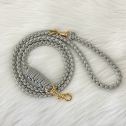 カフェリード パラコード グレー x シルバーグレー パラコードリード