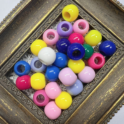 【大量】ビーズ材料 BLAZE アクリルビーズ 福袋 キッズ 向け ビーズ 大量 約90g