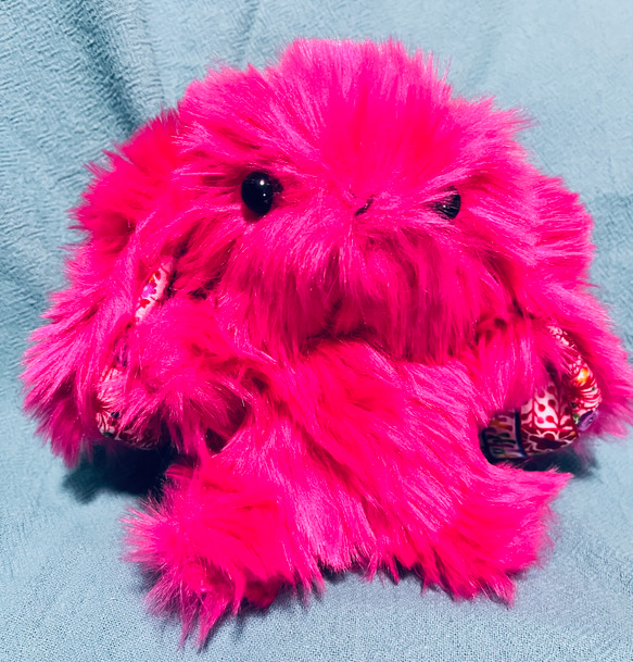ジモモ　海外限定　紫色ウサギコスチュームのぬいぐるみ② Amazon.co.jp: ぬいぐるみ 枯れた紫のウサギの扇子 テディベア