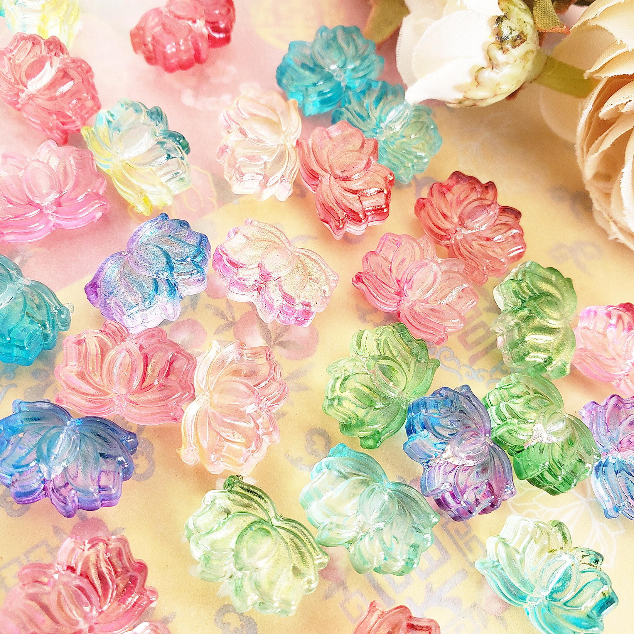 4枚セット 水蓮の花びら