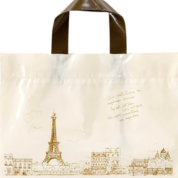 送料無料　エッフェル塔デザインのショッピングバッグ　お試し　1枚　ポイント消費に 4枚目の画像