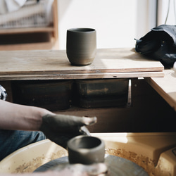 鉄粉のある　急須　アンティークグリーンブルーグレー　陶器 9枚目の画像