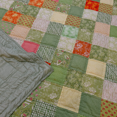 パッチワークキルト ブランケット 1 カーペット・絨毯・ラグ・マット