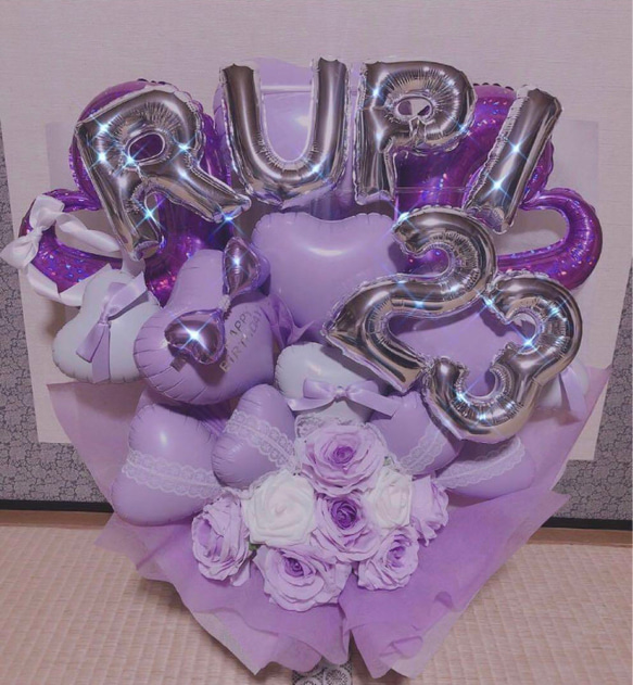 成人式 卒業 バルーンブーケ バルーンギフト 花束 推し活 生誕祭