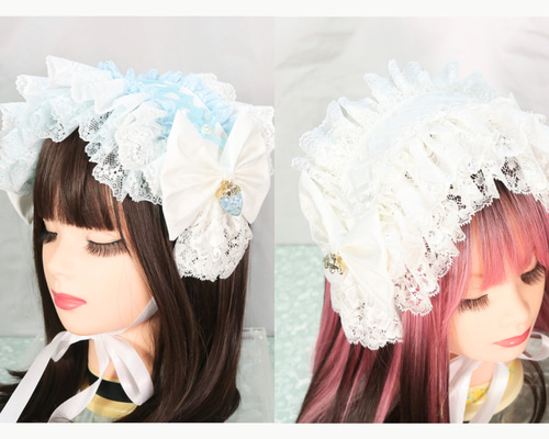 Marikoya ヘッドドレス　苺　クラカル　ロリータ ストロベリージャムヘッドドレス | Snowdrop To Saint Maria