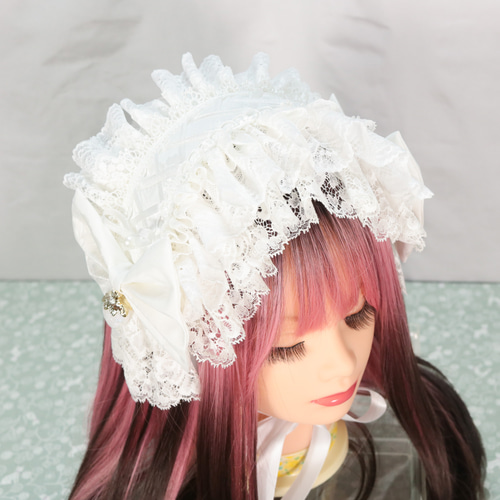 白織×いちご ヘッドドレス ロリータ 甘ロリ ヘッドドレス