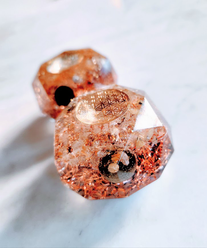 運気改善・願望実現の強い味方〈霊符入りミニオルゴナイト〉世界でただひとつのお守り