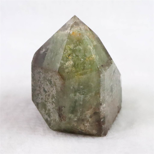 ブラジル産 龍神ガーデンクォーツ 庭園水晶 六角柱ポイント 45.6g 