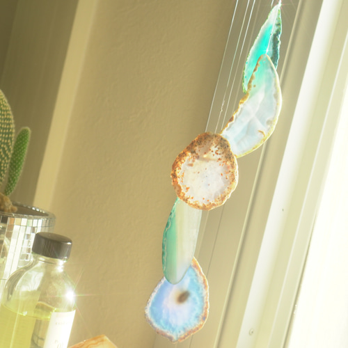 アゲートヒーリングチャイム - Oasis / メノウ 瑪瑙 ウィンドチャイム