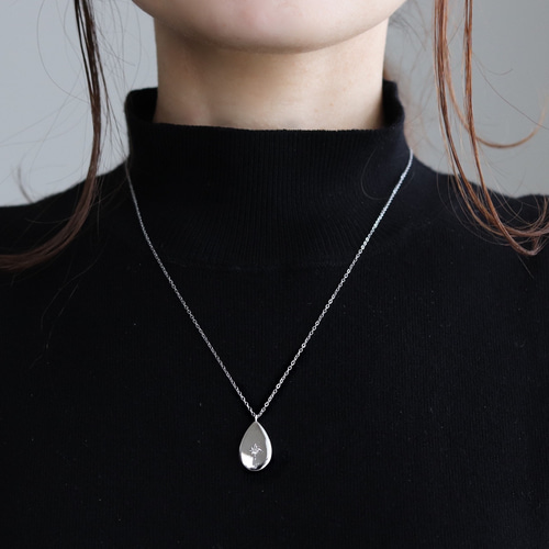 フラワー パール シルバー ピアス ネックレス 2点セット アクセサリー：セット】【ANGEL R/エンジェルアール】フラワービッグ