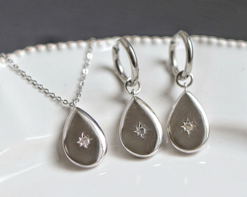 カールレイン　silver ピアス ペンダントセット c9f8866c1360ce1ea2e496956a7bb2