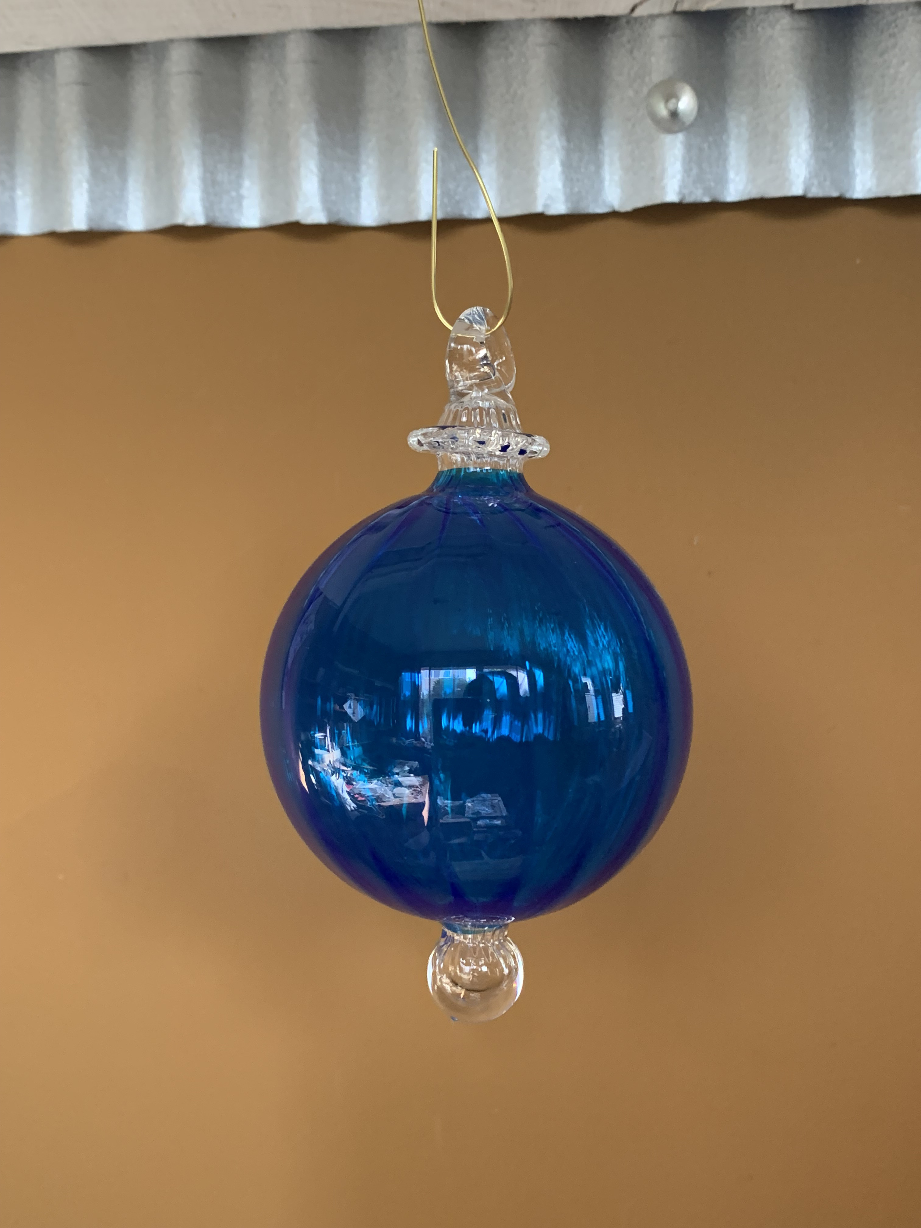 ガラスのクリスマスオーナメント