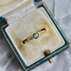 モンタナサファイア 0.25ct 3.7mm アメリカ・モンタナ州産  朝顔【MJ2426】 8枚目の画像