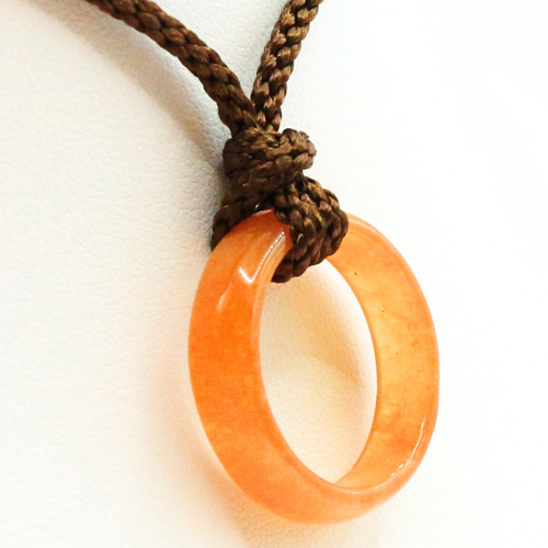 天然石リング オレンジアベンチュリン 約19号 gem_ring61 指輪