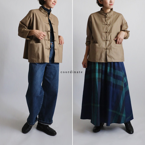 最終ＳＡＬＥ　ギマ擬麻コットン　小花フリル襟　花ボタン　シャツ　ジャケット　前開き　黒　H30C 最終SALE ギマ擬麻コットン 小花フリル襟 花ボタン シャツ