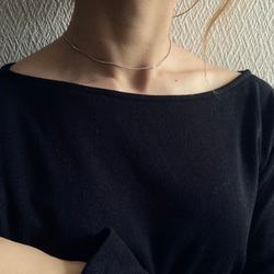 ーsnake chain chokerー　サージカルステンレス　チェーンチョーカー　チェーンネックレス　ネックレス 9枚目の画像