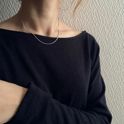 ーsnake chain chokerー　サージカルステンレス　チェーンチョーカー　チェーンネックレス　ネックレス 10枚目の画像