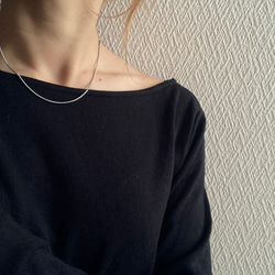 ーsnake chain chokerー　サージカルステンレス　チェーンチョーカー　チェーンネックレス　ネックレス 8枚目の画像