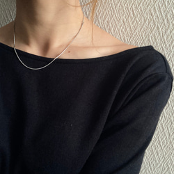 ーsnake chain chokerー　サージカルステンレス　チェーンチョーカー　チェーンネックレス　ネックレス 11枚目の画像