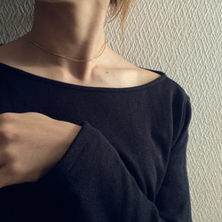 ーsnake chain chokerー　サージカルステンレス　チェーンチョーカー　チェーンネックレス　ネックレス 14枚目の画像