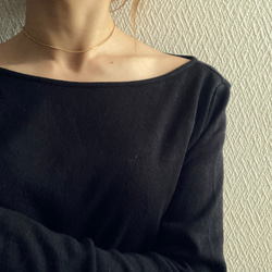 ーsnake chain chokerー　サージカルステンレス　チェーンチョーカー　チェーンネックレス　ネックレス 4枚目の画像