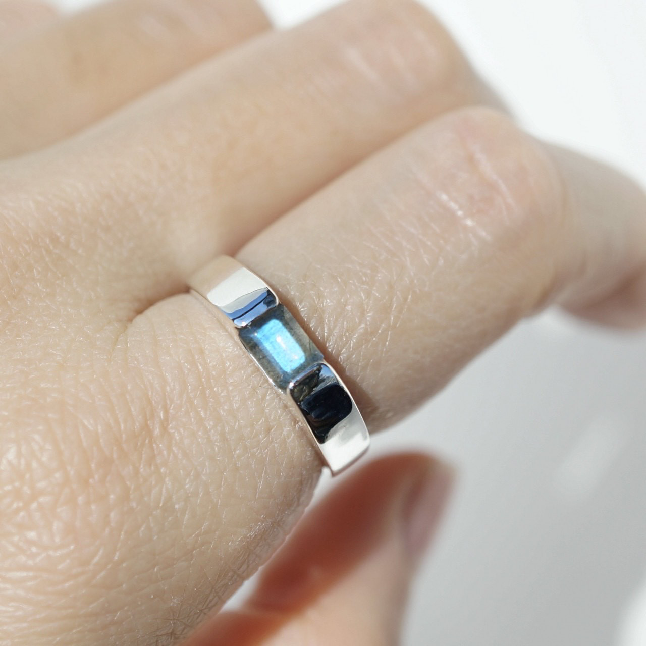 【受注制作】Labradorite ring