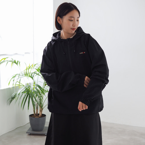 アノラックパーカー CREME ブラック ジャケット BLUEWHITE 通販