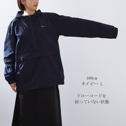 アノラックパーカー CREME ブラック 6枚目の画像