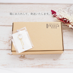 ミルフィオリ ガラスビーズモチーフと淡水パールのマンテルネックレス〈ゴールド〉 15枚目の画像