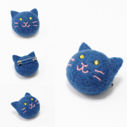 ウサギのピンバッチ うさぎ アイルランド 3ペンスコイン ピンバッチ ブローチ