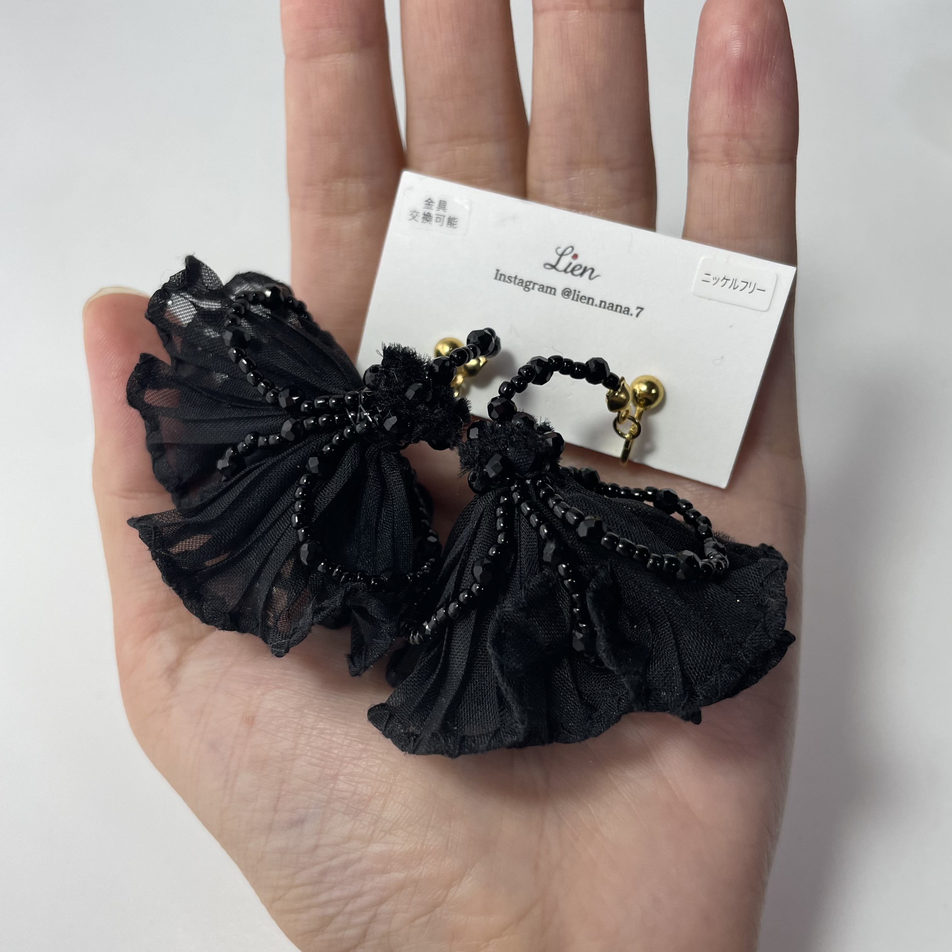 ふりふりドレス(black)