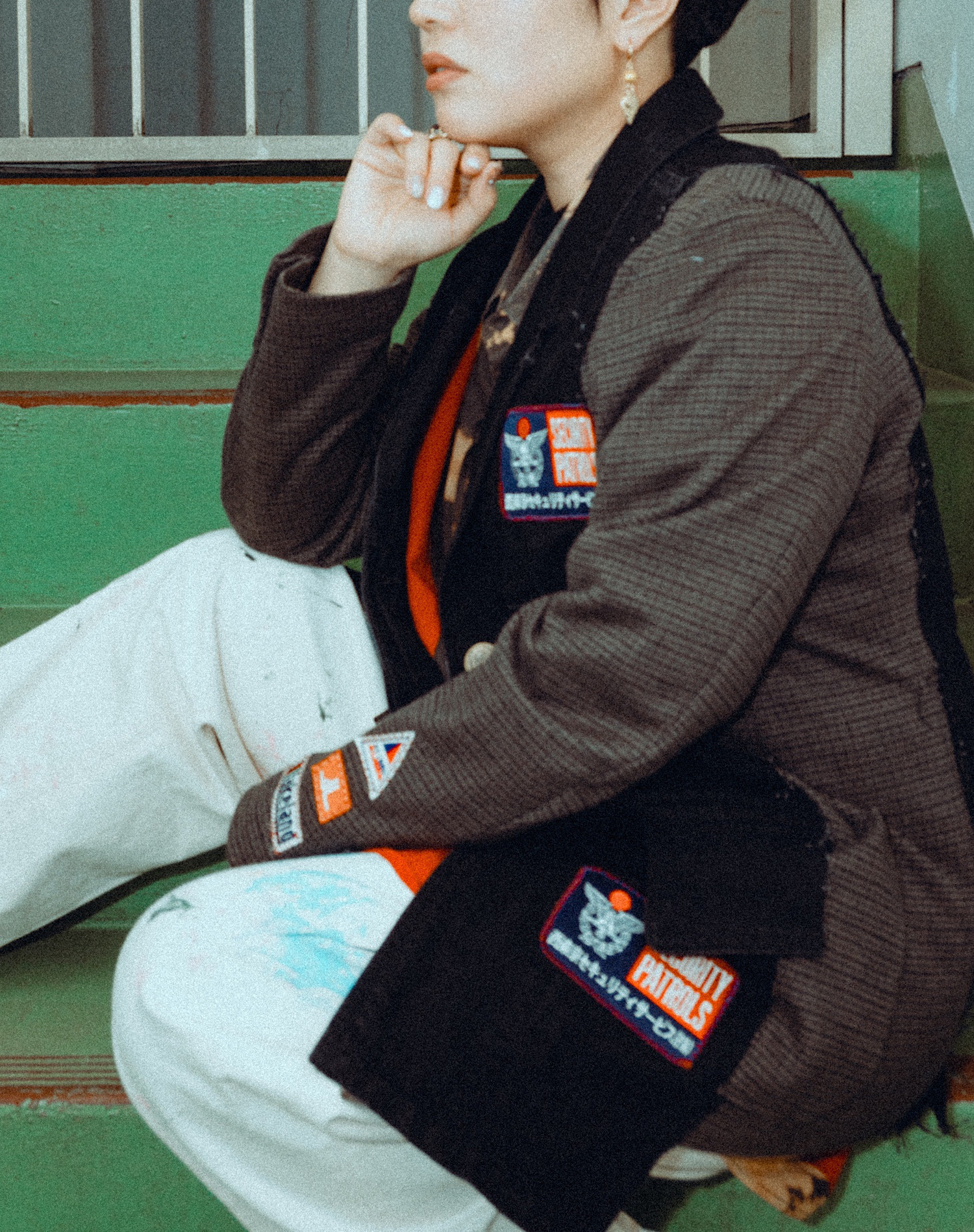 リメイク　ウエスト　P-3  ワッペン　ジャケット 14,630円