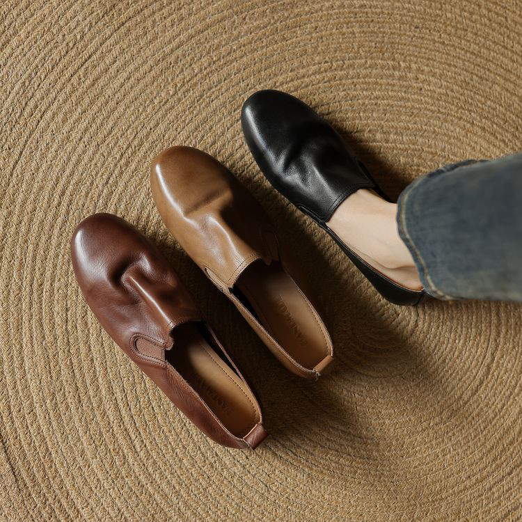 ★25春夏新作★本革 シンプルなデザイン パンプス レディース  Z491-1