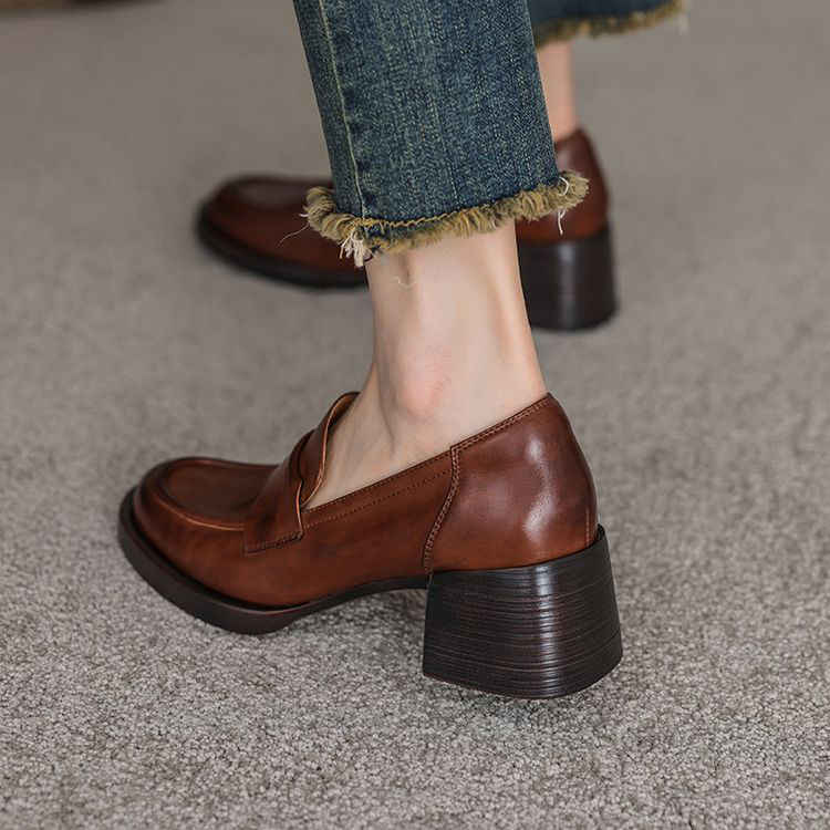 ★25春夏新作★本革 シンプルなデザイン パンプス レディース  Z486-1