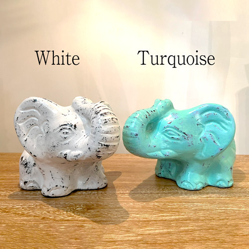 小さなぞうさんオブジェ◇陶器◇テラコッタ◇置物◇象◇ その他