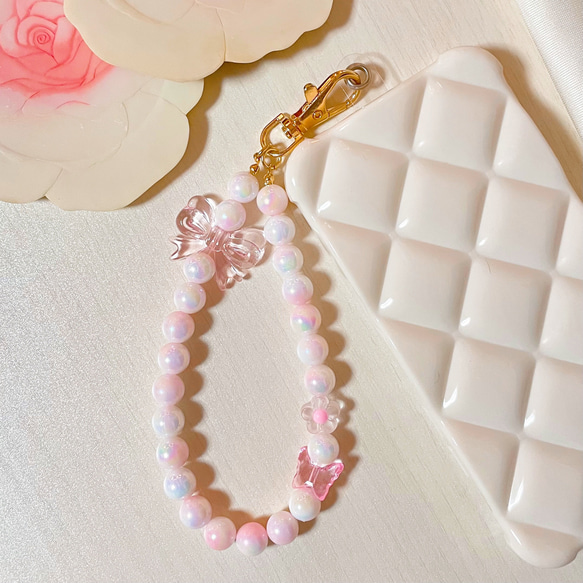 No.21ピンクかわ(* ॑꒳ ॑*)wood☺︎キーホルダー No.21ピンクかわ(* ॑꒳ ॑*)wood☺︎キーホルダー