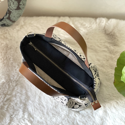 ⚮̈ミナペルホネン forest tile かくれんぼトート タック入 トート