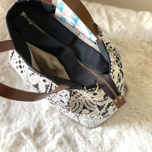 ⚮̈ミナペルホネン forest tile かくれんぼトート タック入 トート