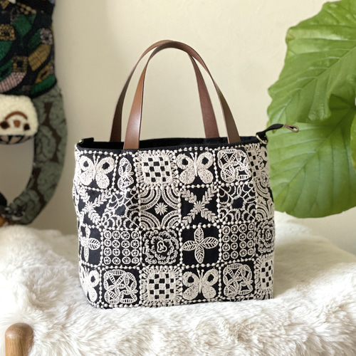 ⚮̈ミナペルホネン forest tile かくれんぼトート タック入 トート