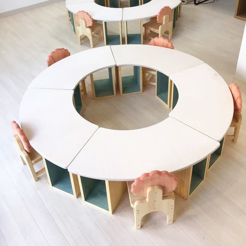 木製デスク 曲線デザイン 140cm 木製デスク 曲線デザイン 140cm
